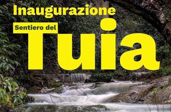 Sentiero del Tuia, sabato l’inaugurazione