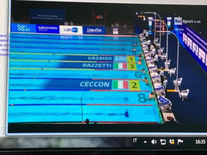 Europei di nuoto, bronzo per Alberto Razzetti nei 200 misti