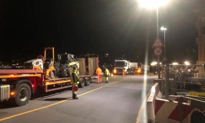 E a Rapallo si asfalta...di notte