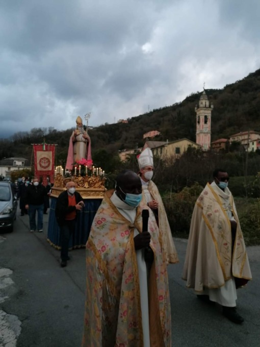 Il ritorno di monsignor Sanguineti a San Colombano