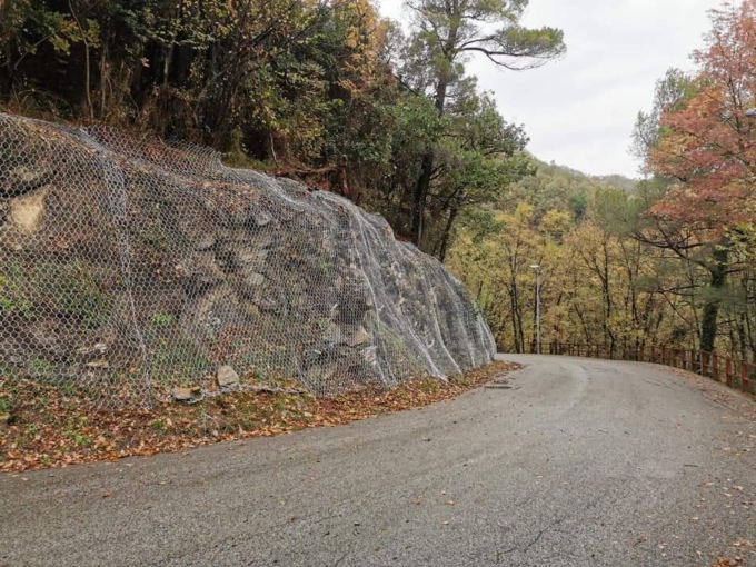 Messa in sicurezza della strada di Campodonico