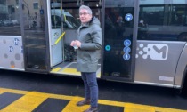 Il sindaco a bordo del primo bus a idrogeno di Recco