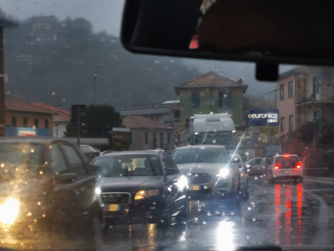 Incidente a Carasco, traffico bloccato