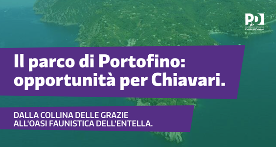 Parco di Portofino, un’opportunità per Chiavari? Ne discute il Partito Democratico