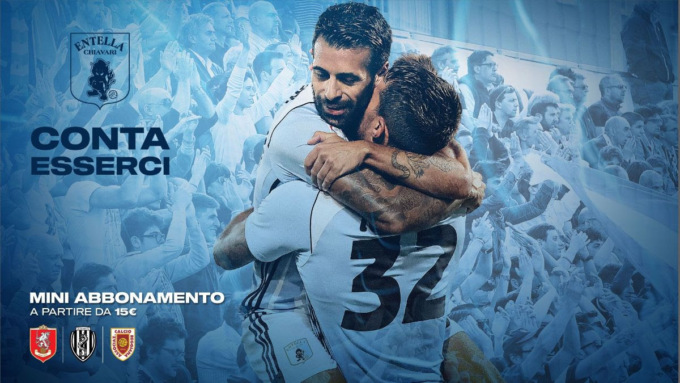 “Conta esserci”: parte la mini-campagna abbonamenti della Virtus Entella
