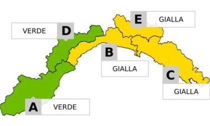 Allerta gialla oggi lunedì 1° novembre