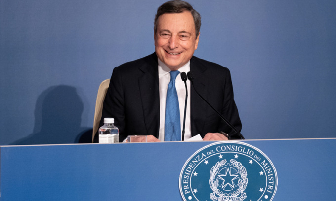 Il premier Draghi oggi a Genova