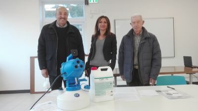 Vaporizzatori per le scuole, i doni del Lions