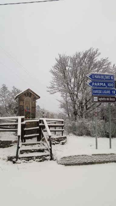 Il passo del Bocco si sveglia sotto la neve