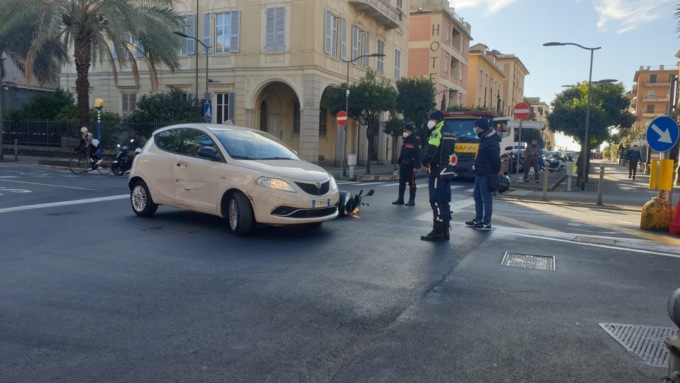 Incidente all’incrocio tra corso Millo e viale Tappani