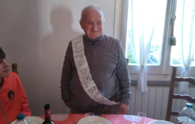 Auguri Lucio Lagasco, ultimo partigiano di Moneglia