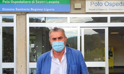 Ospedale di Sestri Levante, Claudio Muzio protesta