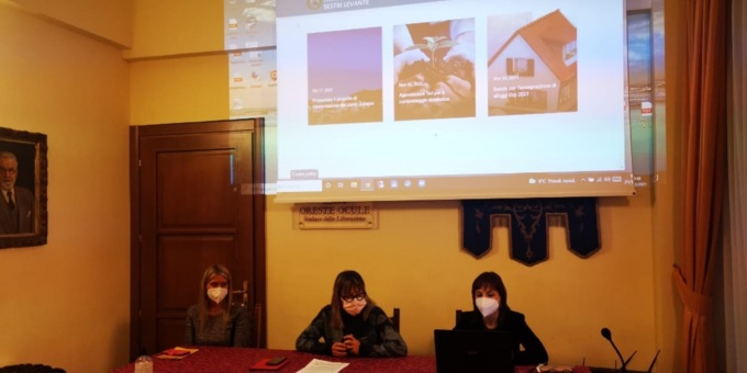 Sestri Levante, presentato nuovo sito del Comune