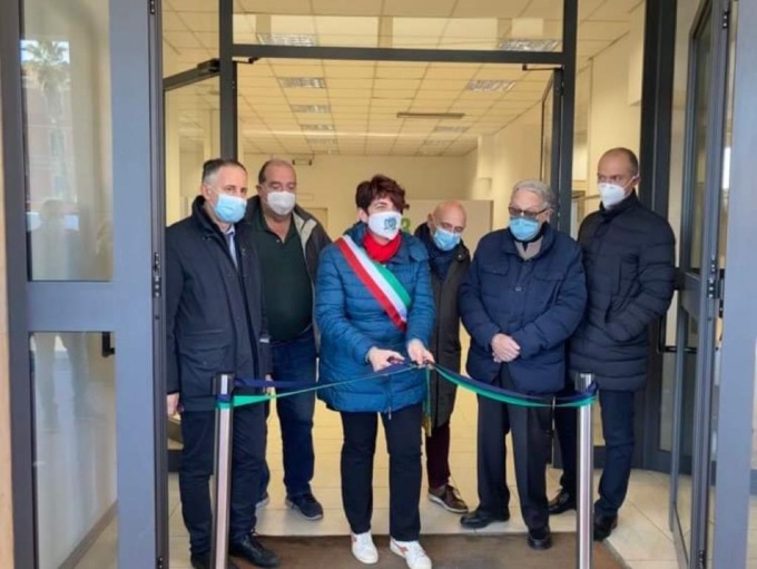 Inaugurato il nuovo hub vaccinale di Chiavari