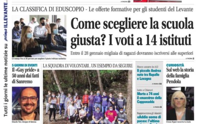 Il Nuovo Levante da oggi in edicola con inchieste, esclusive e interviste