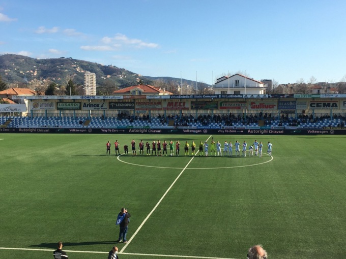 L’Entella travolge il Gubbio al Comunale