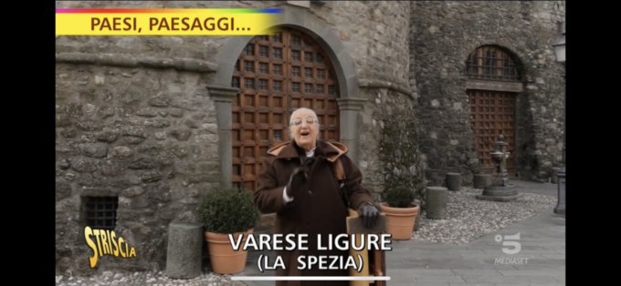 A “Striscia la notizia” Varese Ligure e i suoi corzetti