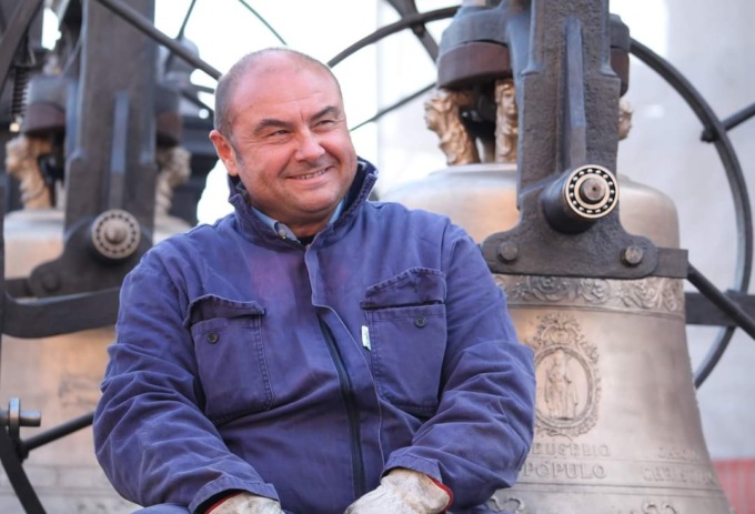 Oggi la Liguria dice addio a Michele Mantero, re dei campanari