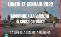 Oggi mobilità modificata in corso Colombo