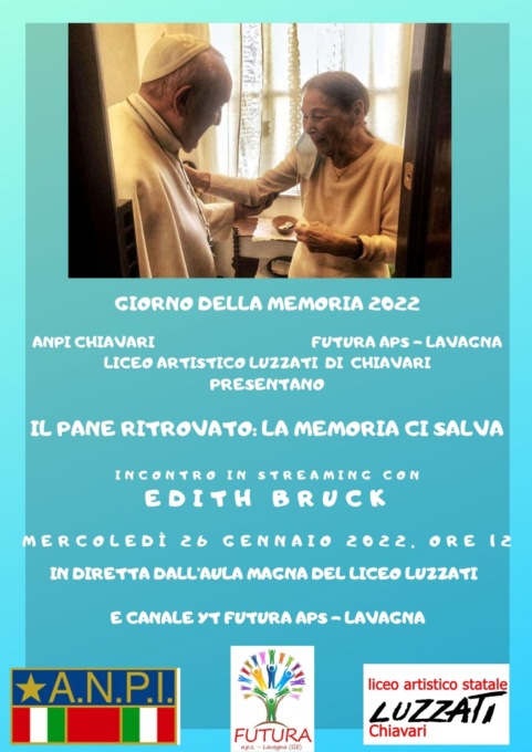 Edit Bruck: “Il pane ritrovato: la memoria ci salva”