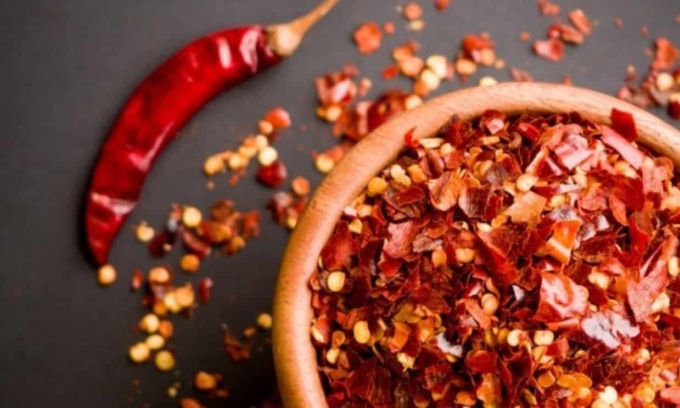 Occhio al peperoncino. Possibile presenza di ossido di etilene