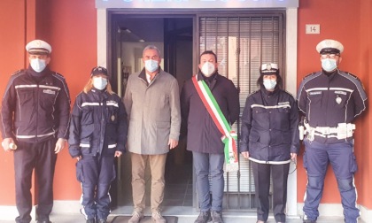Consegnati a Casarza i distintivi "Nastrino Covid 2020"