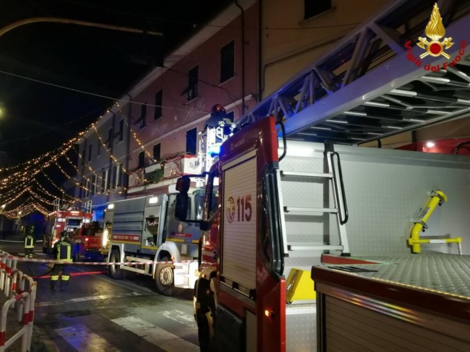 Incendio in una casa di riposo