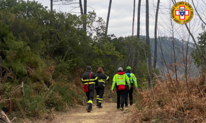 Il cane finisce in un fosso. Grida di aiuto di un cacciatore e parte la macchina dei soccorsi