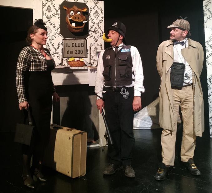 Pandemia annulla “L’Ispettore Drake” al teatro di Cicagna