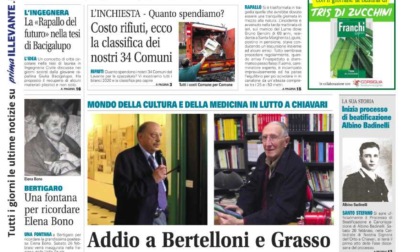 Il Nuovo Levante da oggi in edicola