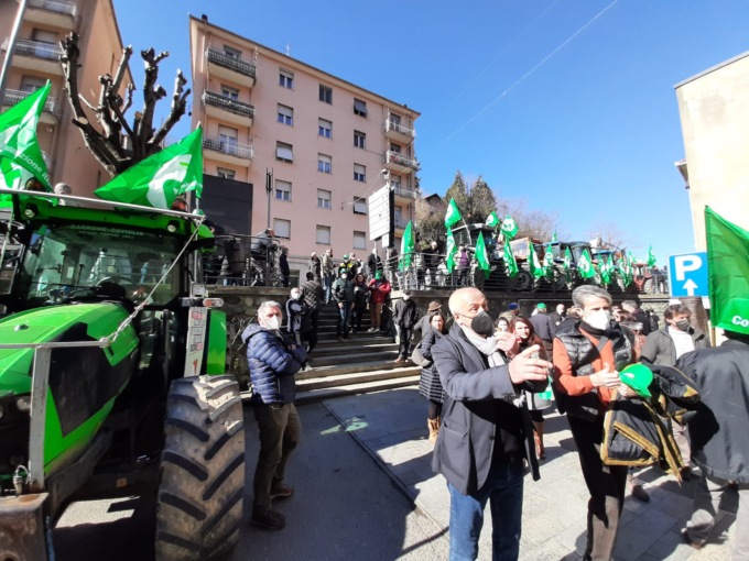 Cia, 50 trattori in strada. Si teme effetto valanga dopo peste suina