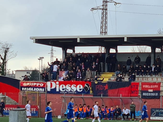 Il Sestri Levante giocherà sabato in anticipo con il Saluzzo