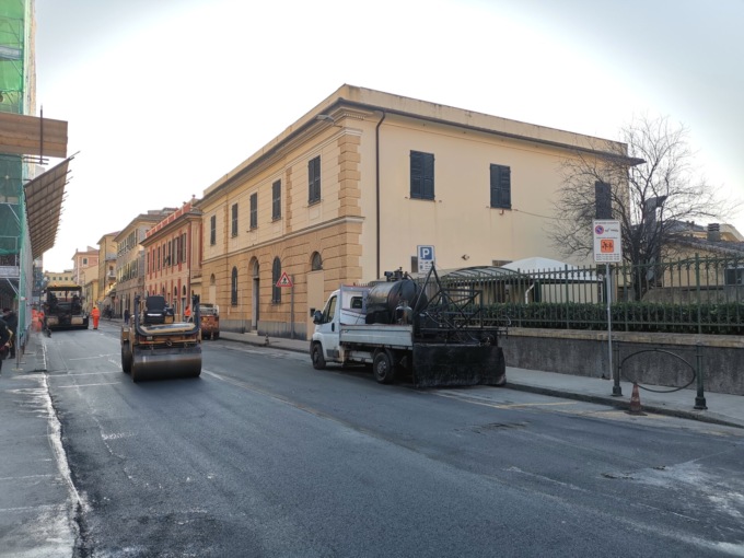 Asfaltature in programma a Lavagna