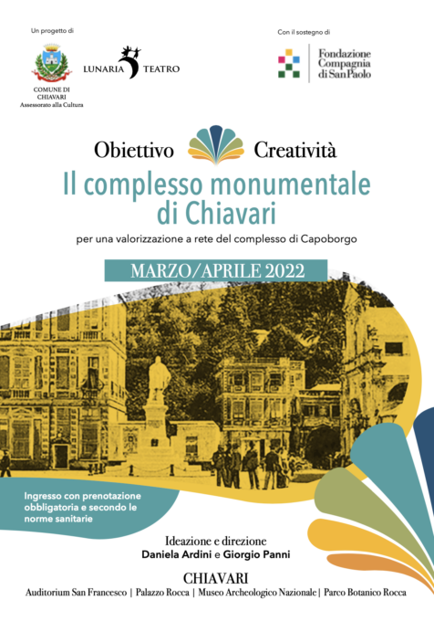Dal 6 marzo al 10 aprile a Chiavari ritorna “Obiettivo Creatività”