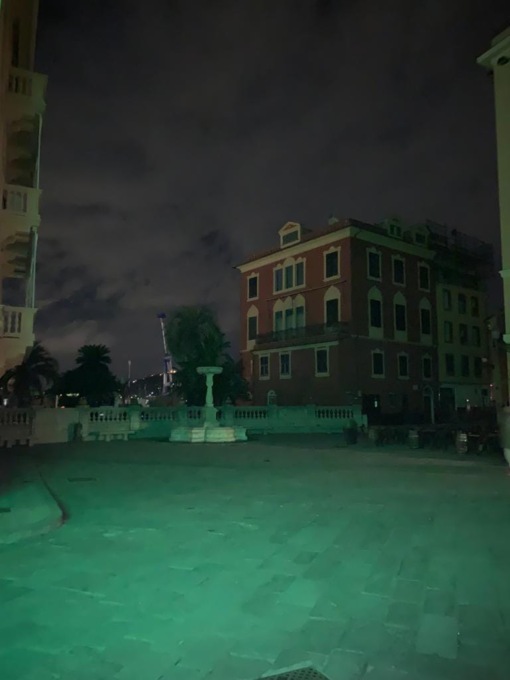 Sestri Levante al buio per mezz’ora per protestare contro il caro energia
