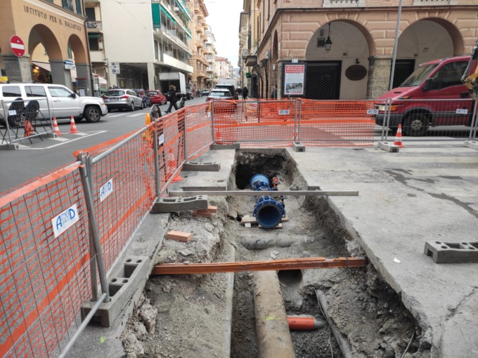 Chiavari, sospensione erogazione dell’acqua per 6 ore