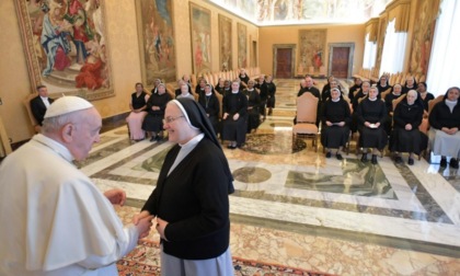 Papa Francesco incontra le Suore Gianelline (e parla di Chiavari)