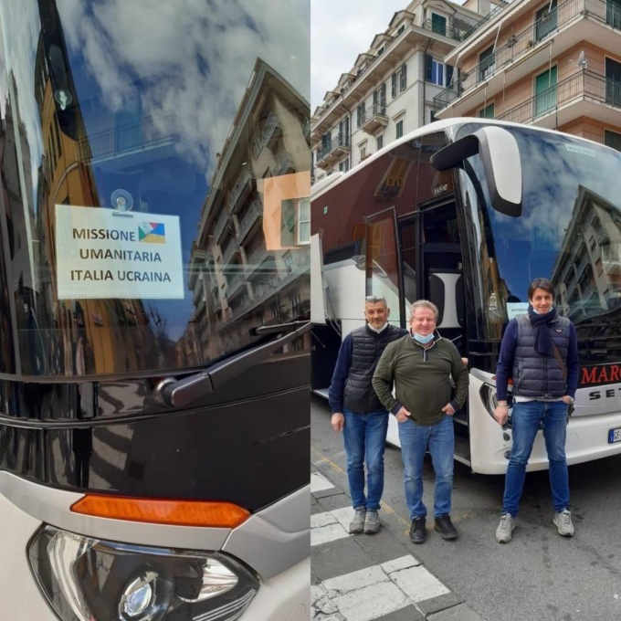 L’Entella nel Cuore sostiene il viaggio umanitario al confine ucraino