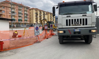 Iniziati i lavori di sistemazione del parcheggio di via Gastaldi
