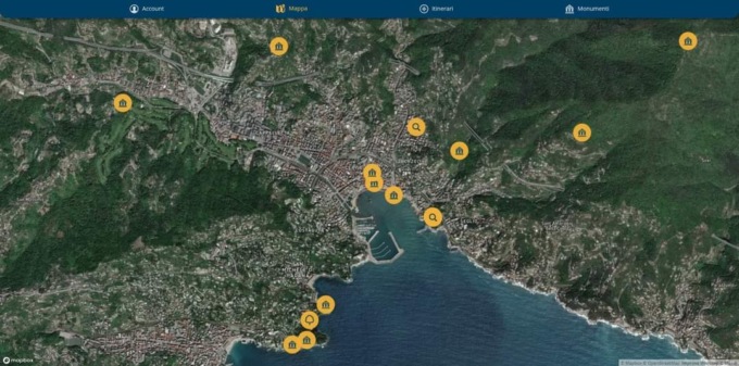 Sentieri Rapallo, ecco la nuova app