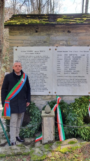 “Tra queste montagne si è combattuto per la futura Costituzione della Repubblica Italiana”