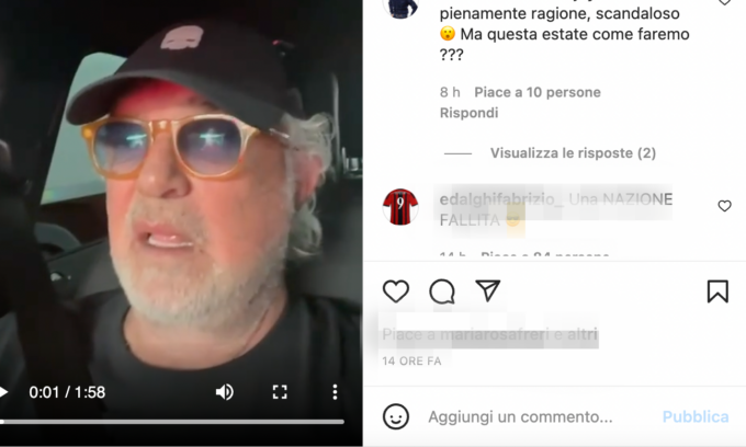Caos A10: dopo lo chef Borghese anche Briatore bloccato sulla Genova-Ventimiglia