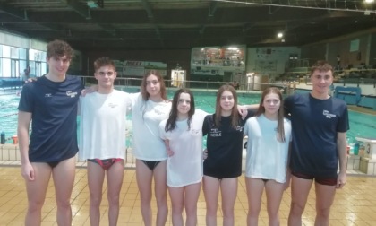 Sette nuotatori del Lavagna '90 ai Campionati Italiani