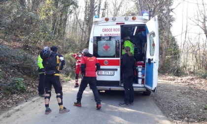 Cade in mountain bike, interviene il Soccorso Alpino