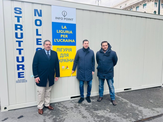 Inaugurato il primo In Point per i profughi