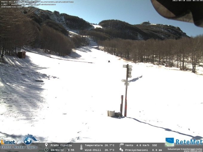 La neve torna in Val d’Aveto