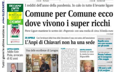 Il Nuovo Levante da oggi in edicola