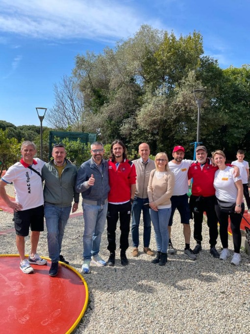 Taglio del nastro per il Minigolf di Rapallo