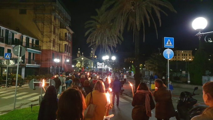 Torna la fiaccolata della Liberazione a Sestri Levante