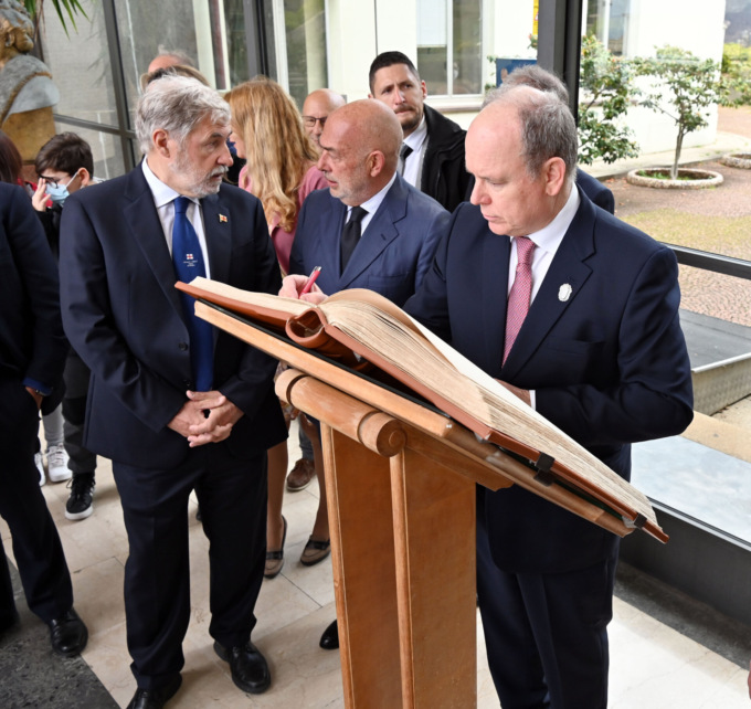 Il principe Alberto visita il Gaslini